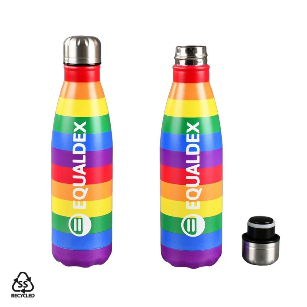 Hovedproduktbilde for 25-47-drb-6955 Briseis Pride 500 ml RCS Resirkulert Rustfritt Stål Termoflaske