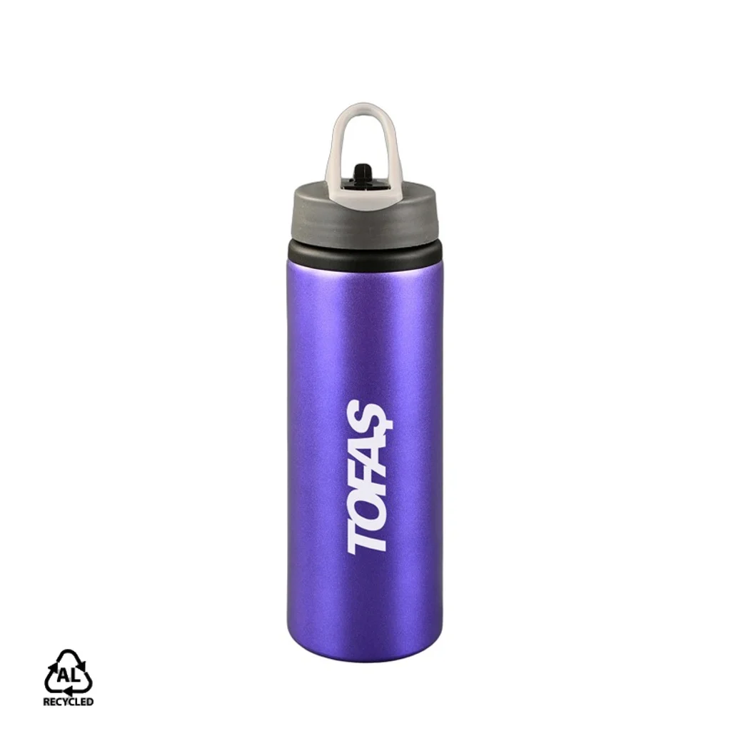 Hovedproduktbilde for 25-47-drb-7030 Klebu Resirkulert Aluminium Flip-top 800 ml Drikkeflaske