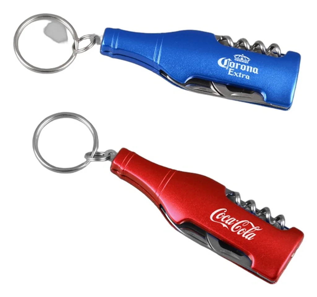 Hovedproduktbilde for 25-47-drc-6003 Bottle 4-i-1 EDC Multiverktøy med Nøkkelring
