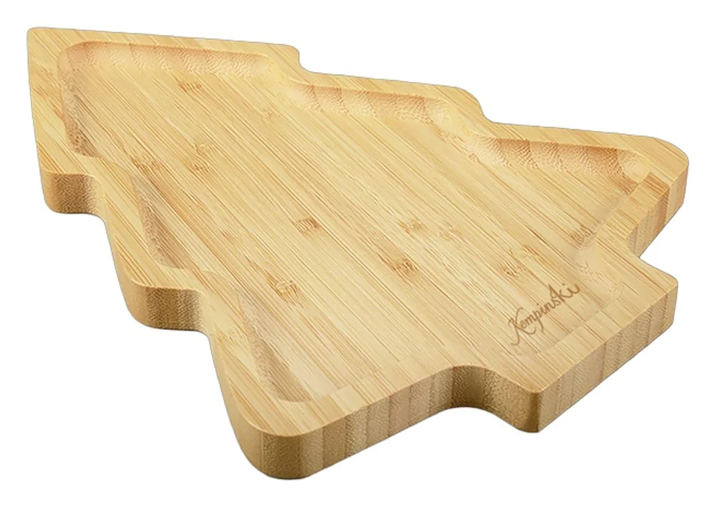 Hovedproduktbilde for 25-47-drc-6008 Christmas Tree Bambus Tallerken
