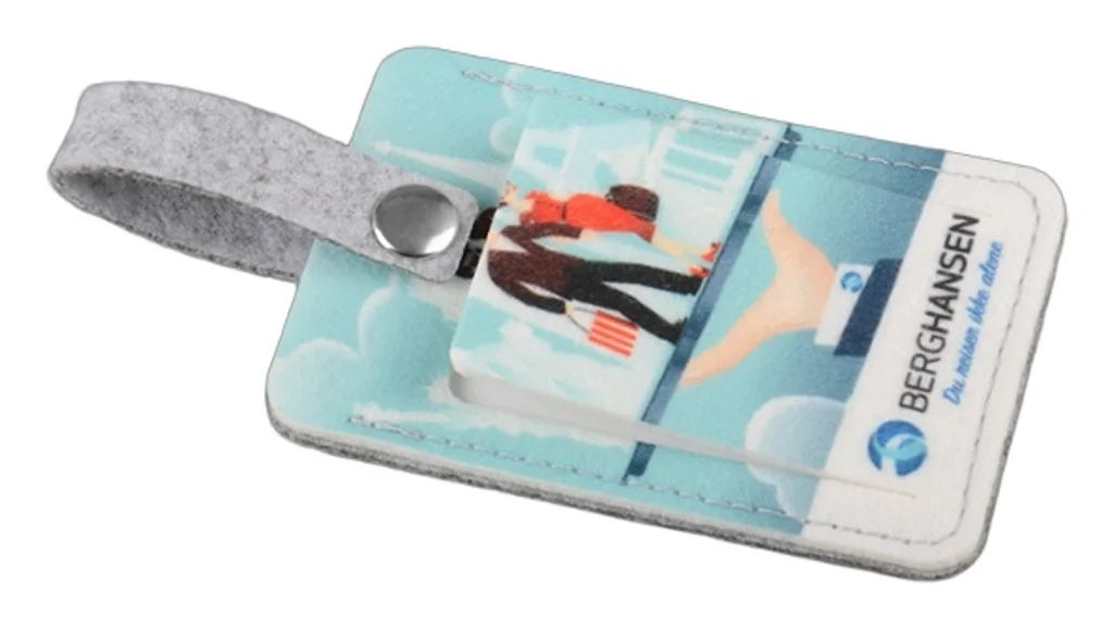 Hovedproduktbilde for 25-47-drc-6081 Bravio RPET Filt Bagasjelapp