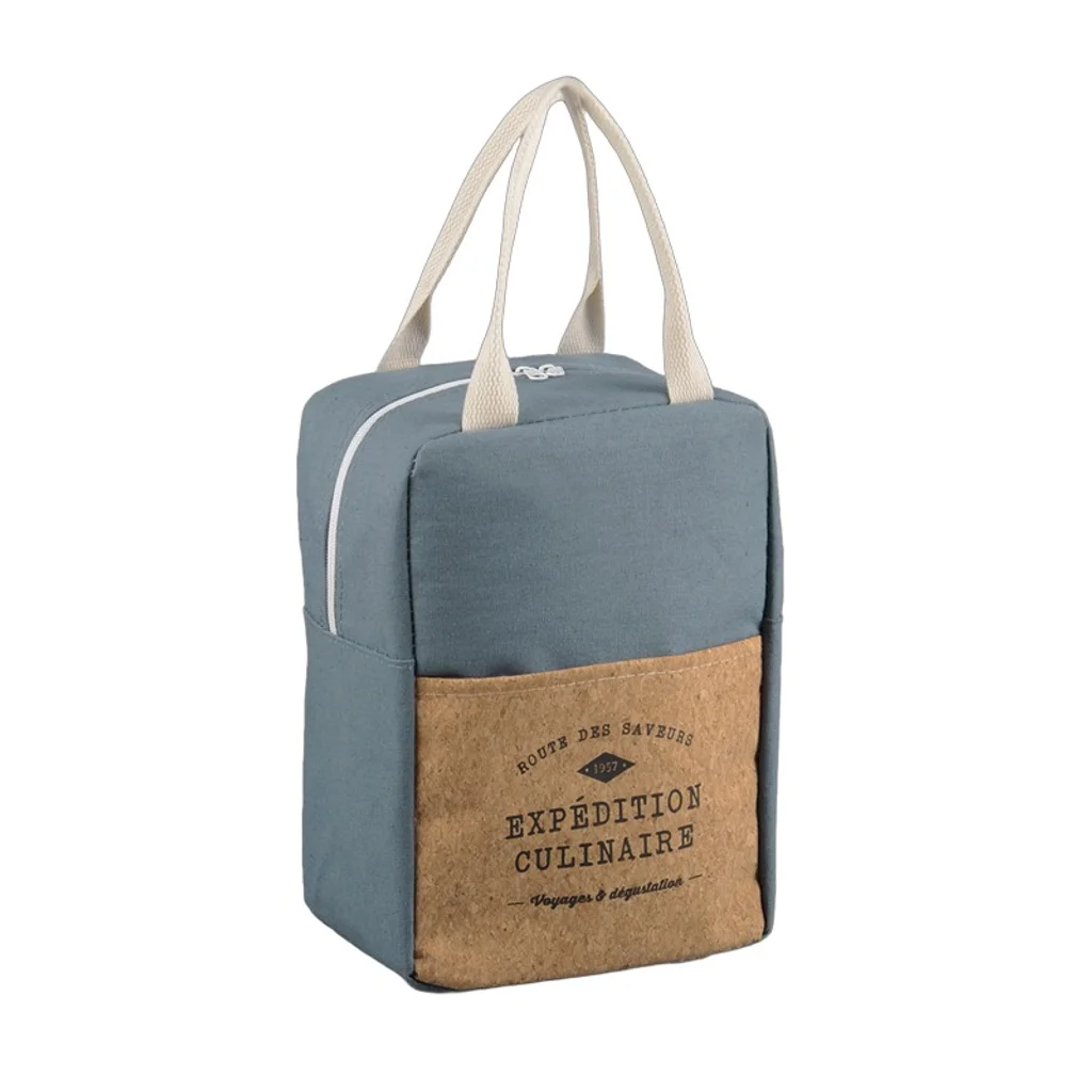 Hovedproduktbilde for 25-47-drc-6355 Kobbervang 8L Kjølebag i Canvas med Kork