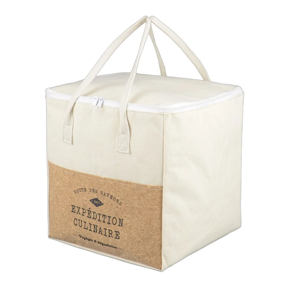 Hovedproduktbilde for 25-47-drc-6358 Havbro Canvas Kjølebag med Korkdetalj 24L