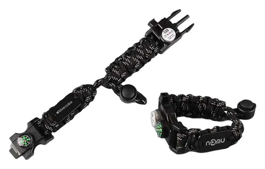 Hovedproduktbilde for 25-47-drc-7048 Mistral Paracord Reflekterende Armbånd med Sikkerhetsfunksjoner