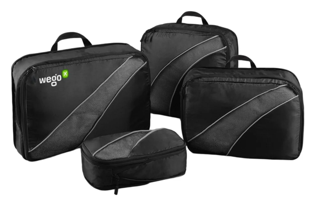 Hovedproduktbilde for 25-47-drc-7200 GRS Resirkulert Nylon 4 stk Organiseringssett til Bagasje