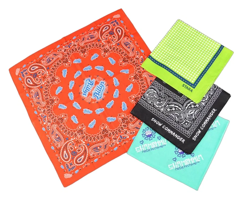 Hovedproduktbilde for 25-47-drc-8126 Kansas Bomull Fullfargetrykket Bandana