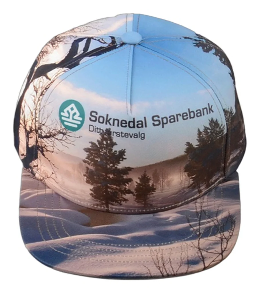 Hovedproduktbilde for 25-47-drc-8131 Heltrykket Klassisk Snapback Caps