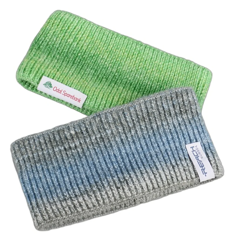 Hovedproduktbilde for 25-47-drc-8251 Merethe Fleece Flerfarget Refleksstrikket  Pannebånd