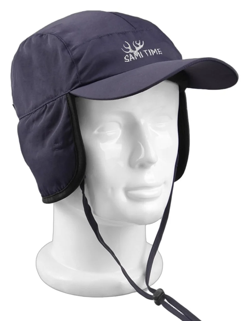 Hovedproduktbilde for 25-47-drc-8287 Foss Nylon Vindtett Vintercaps med Ørelapper