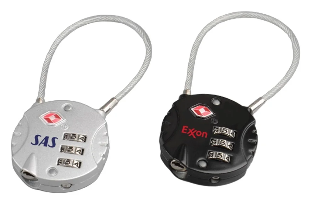 Hovedproduktbilde for 25-47-drc-9474 Tacoma TSA Rund Kabel Bagasjelås