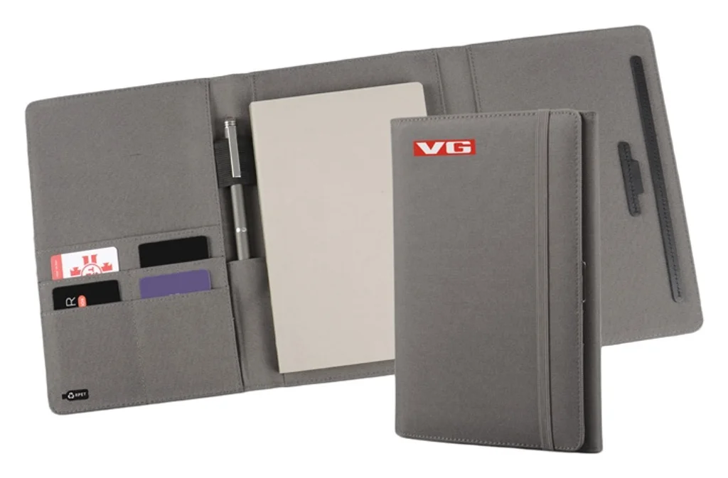 Hovedproduktbilde for 25-47-drc-9756 Kiev A5 RPET Dokumentmappe med Notatbok
