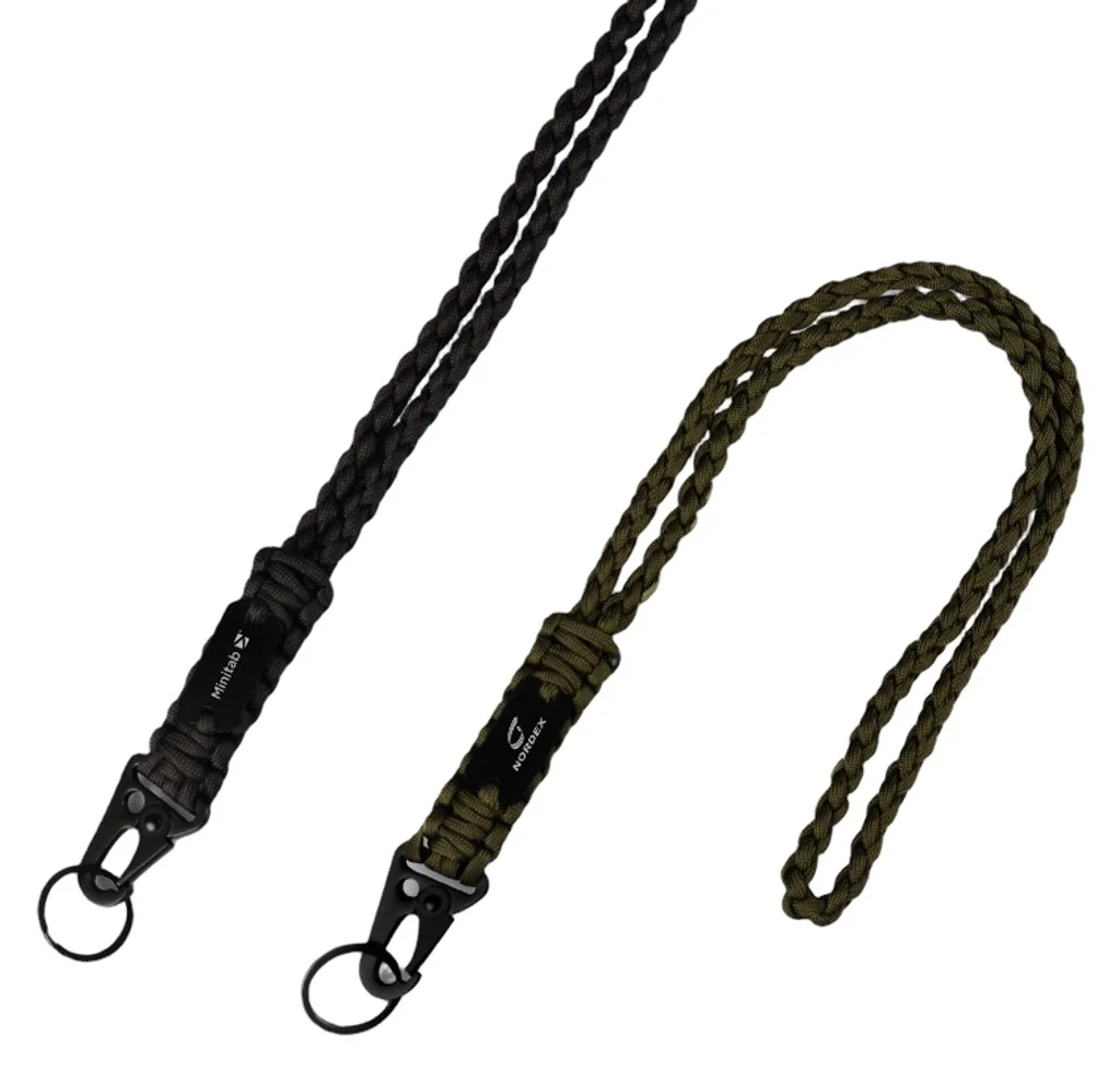 Hovedproduktbilde for 25-47-drc-9864 Calypso Paracord Nakkebånd med Nøkkelring Nøkkelring