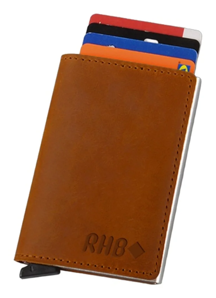 Hovedproduktbilde for 25-47-drc-9878 City Resirkulert Lær RFID Lommebok