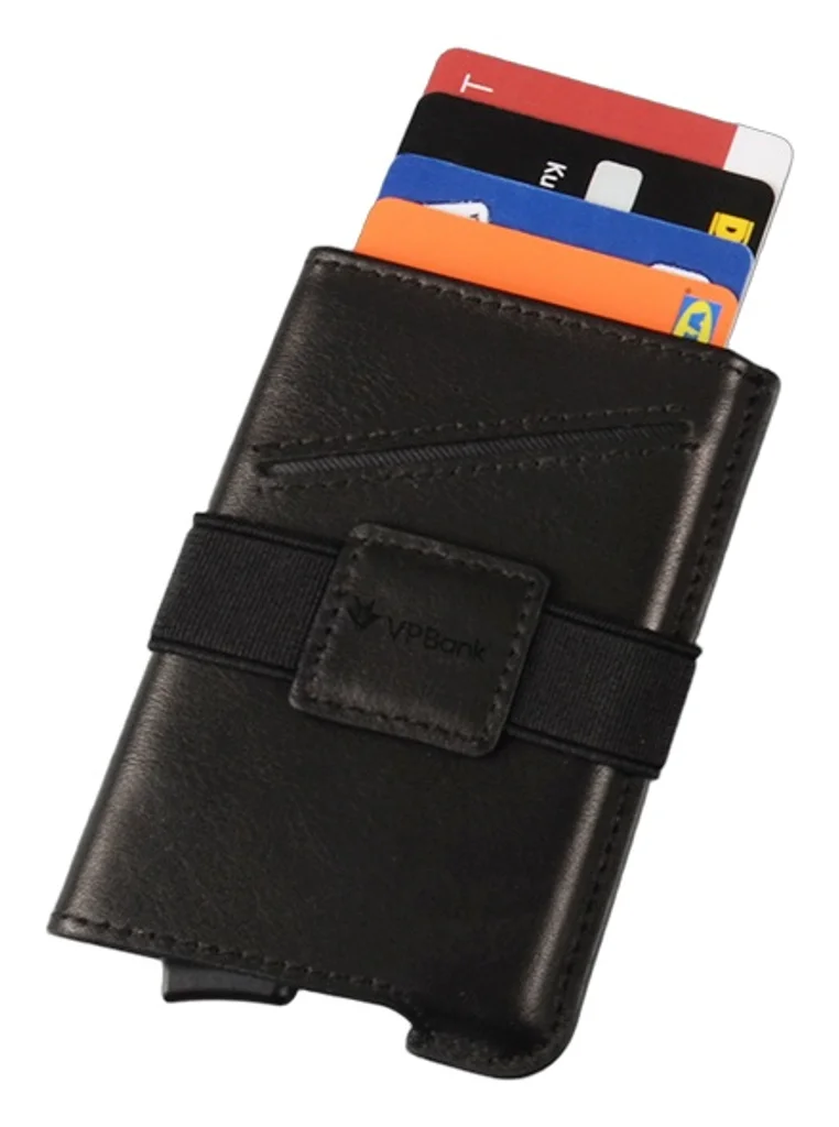 Hovedproduktbilde for 25-47-drc-9879 Prince Resirkulert Lær RFID Lommebok med Reim