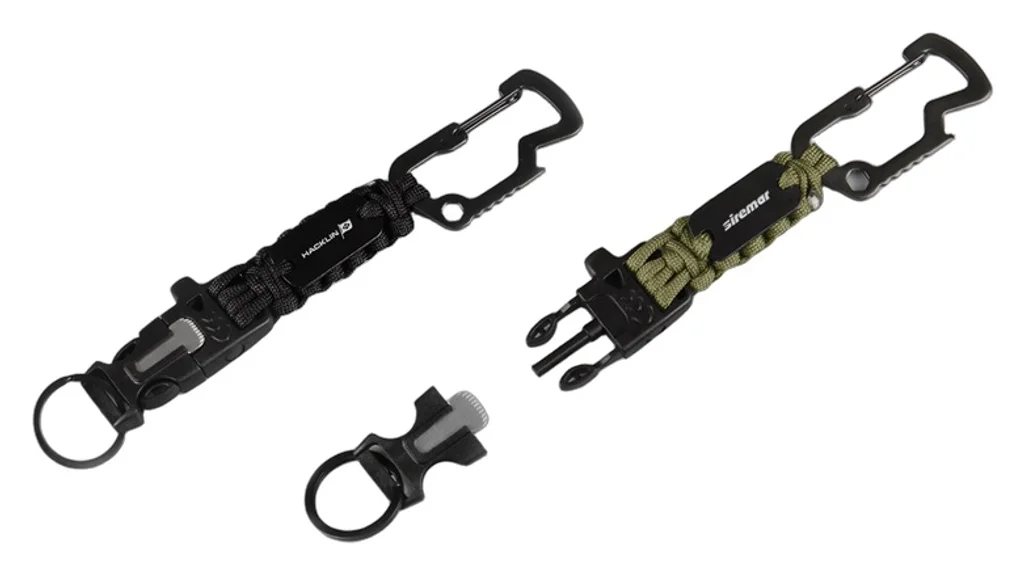 Hovedproduktbilde for 25-47-drc-9890 Bahari Paracord Multiverktøy med  Nøkkelring