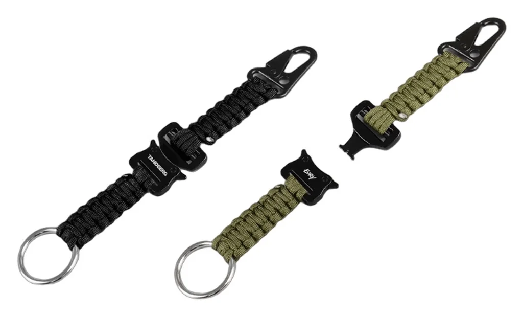 Hovedproduktbilde for 25-47-drc-9891 Palmo Paracord Nøkkelring med Hurtigutløser Spenne