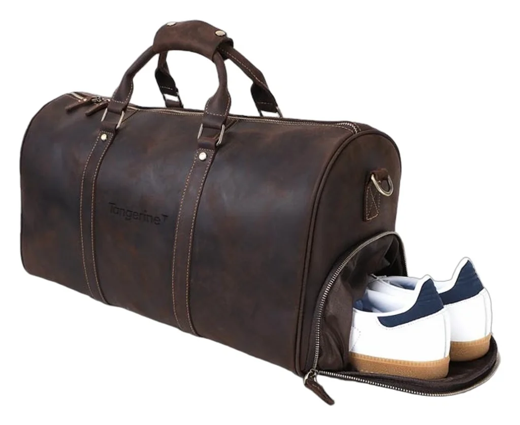 Hovedproduktbilde for 25-47-drc-9919 Kumul Retro Skinn 36L Weekendbag