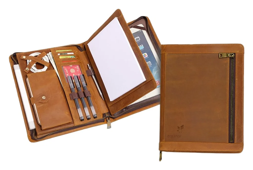 Hovedproduktbilde for 25-47-drc-9927 Tarim Retro Lær Dokumentmappe