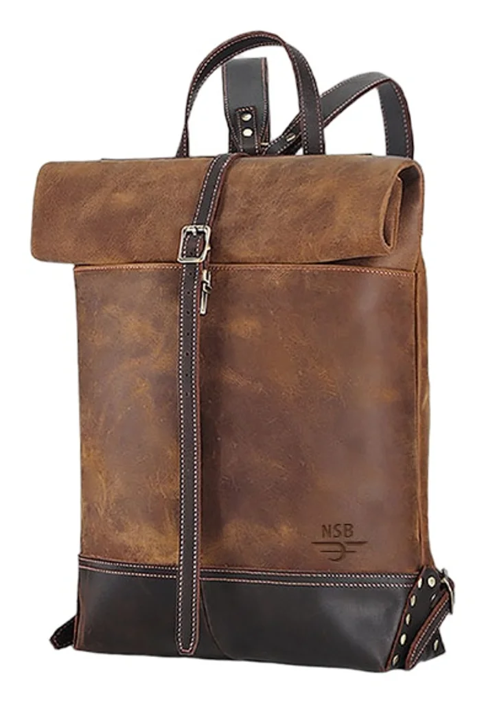 Hovedproduktbilde for 25-47-drc-9935 Vilma Retro Lær 20L Ryggsekk