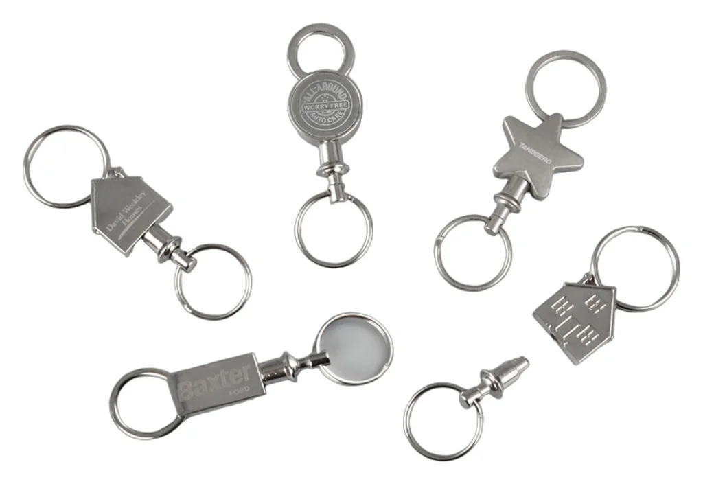 Hovedproduktbilde for 25-47-drc-9960 Dorn Nøkkelring med Trykknapp
