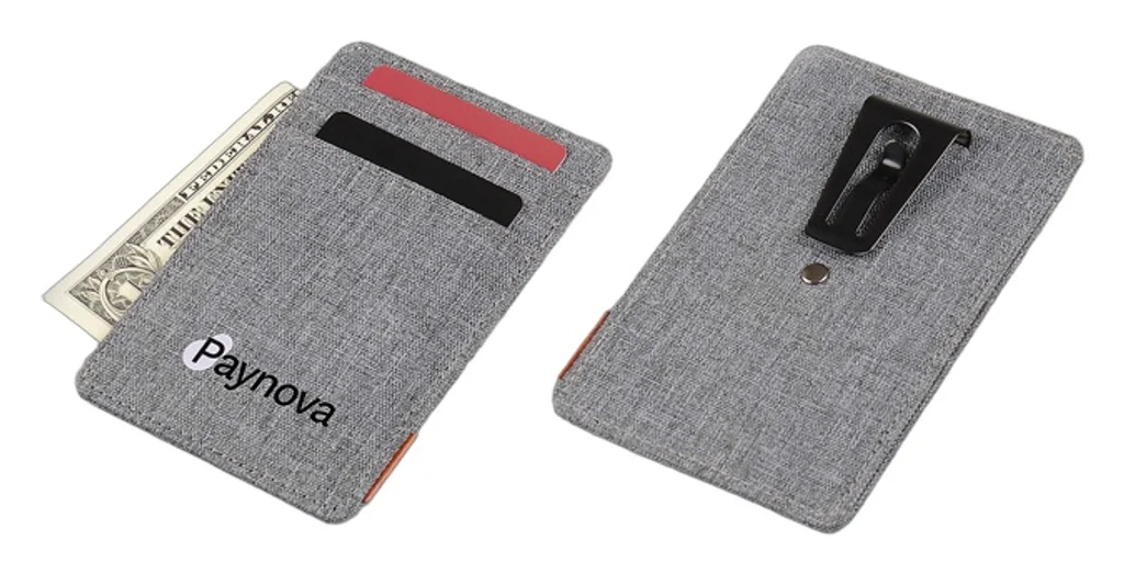 Hovedproduktbilde for 25-47-drd-5023 Rheine RPET RFID Kortholder med Klips