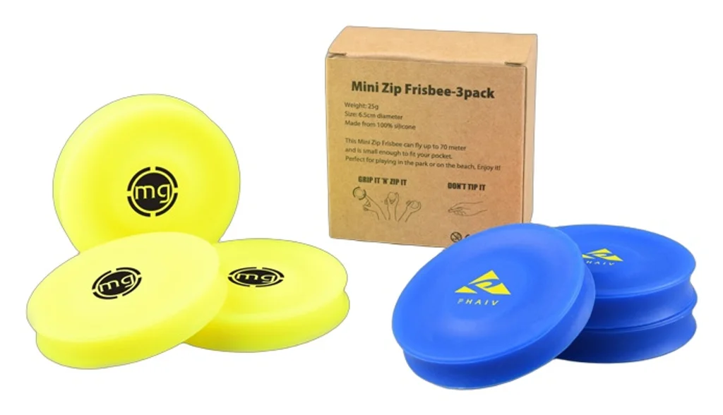 Hovedproduktbilde for 25-47-drd-5138 Diveon Silikon  3-pk Mini Zip Frisbee