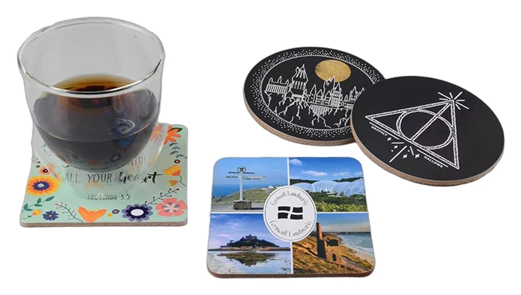 Hovedproduktbilde for 25-47-drd-5165 Moose Tre og Kork Glassbrikke