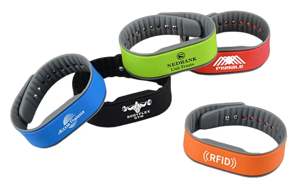 Hovedproduktbilde for 25-47-drd-5371 Köflach Silikon Tofarget RFID Armbånd