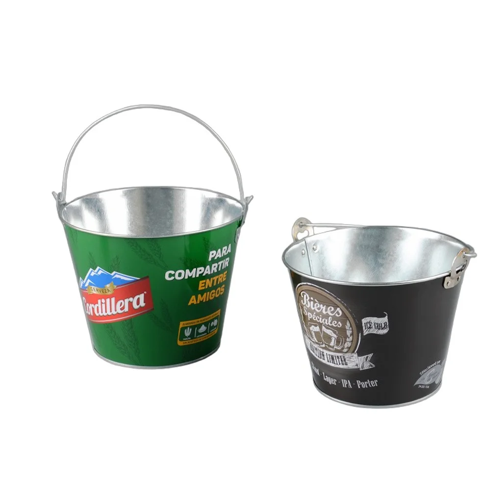 Hovedproduktbilde for 25-47-drd-5443-b Vikstad Metall Isbøtte 5L