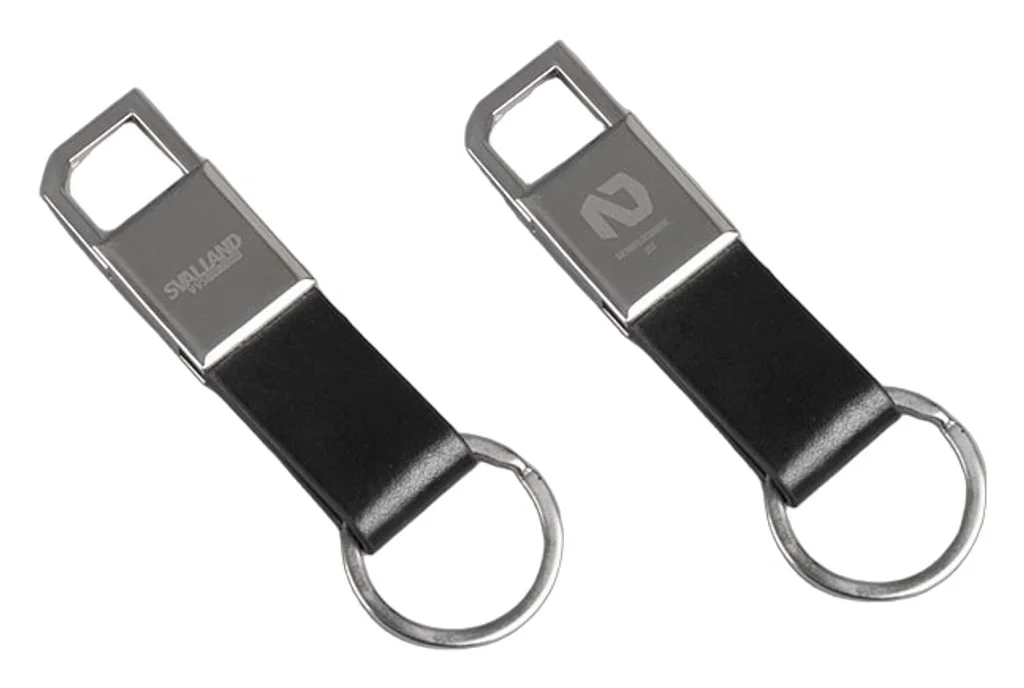 Hovedproduktbilde for 25-47-drd-5632 Andorra Lær og Metall Nøkkelring