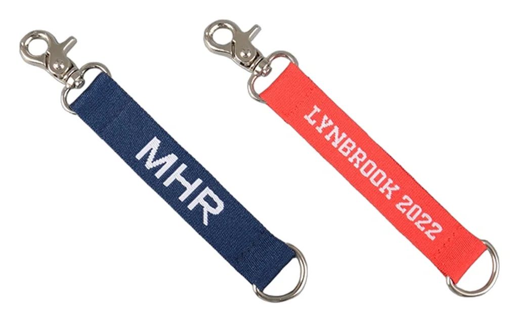 Hovedproduktbilde for 25-47-drd-5709 Myers Jacquard Nøkkelring med Kort Stropp