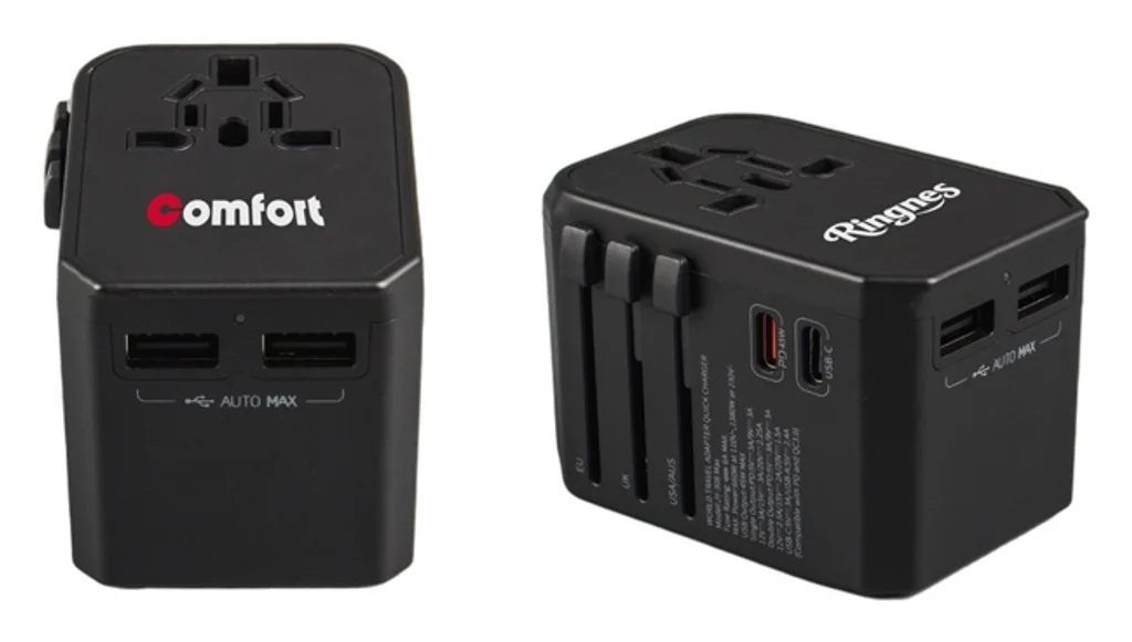 Hovedproduktbilde for 25-47-drd-5785 Miro 45W PD Reiseadapter med USB-A og USB-C