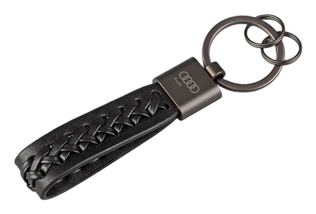 Hovedproduktbilde for 25-47-drd-5934 Halle PU Lær og Metall  Nøkkelring