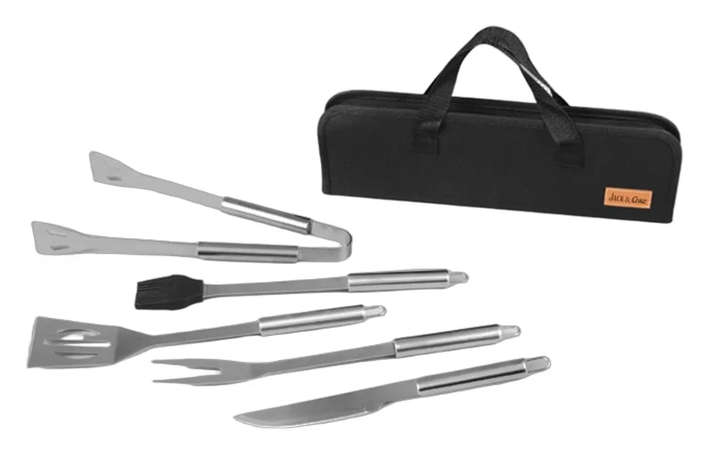 Hovedproduktbilde for 25-47-drd-5939 Huelva Rustfritt Stål 5 stk BBQ Sett