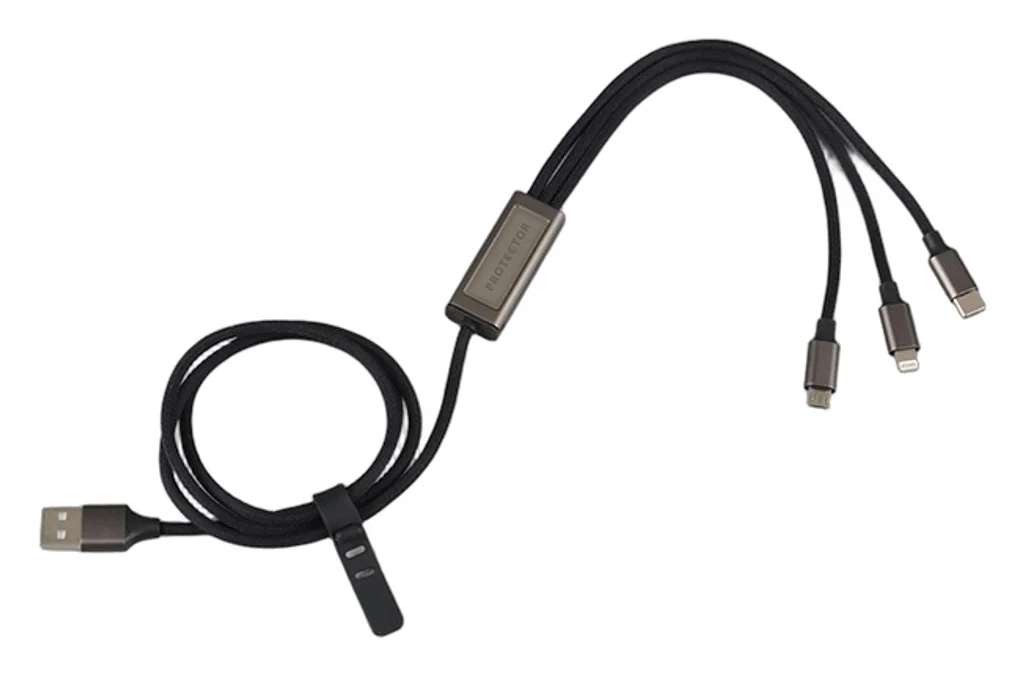 Hovedproduktbilde for 25-47-drd-5960 Sydney 3-i-1 LED Ladekabel