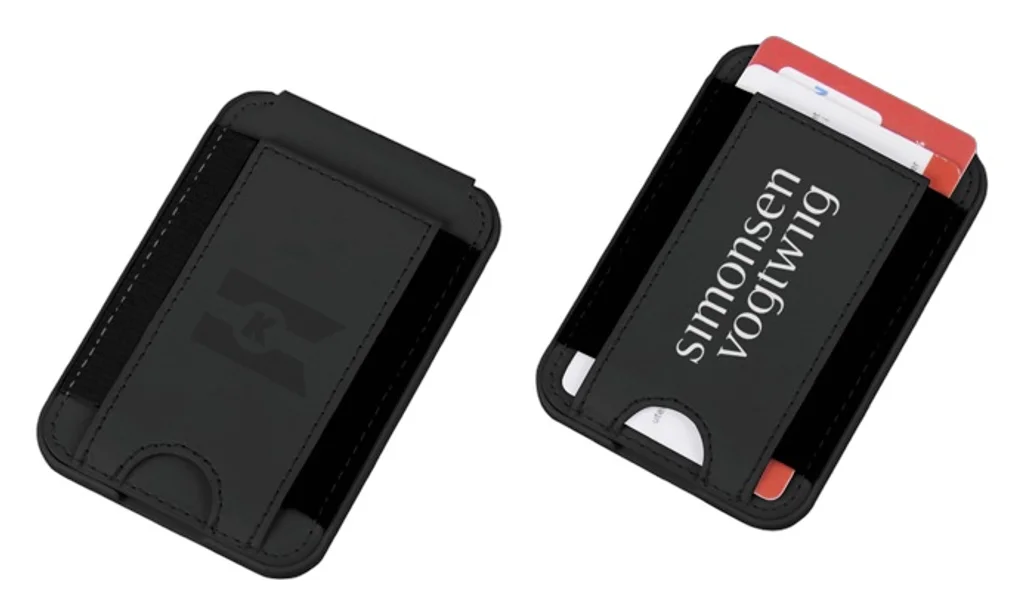 Hovedproduktbilde for 25-47-drd-5969 Satis PU-lær Kortholder med Telefonstativ