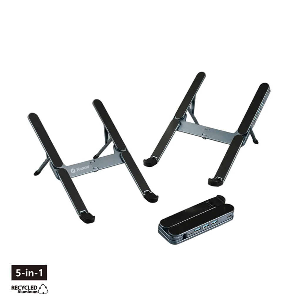 Hovedproduktbilde for 25-47-drd-6249 Aldric RCS Resirkulert Aluminium 5-i-1 Laptopstativ