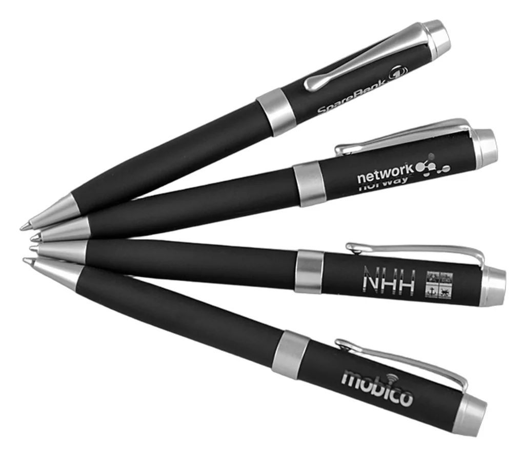 Hovedproduktbilde for 25-47-hjf-3008 Zavia Metall Blått Blekk Kulepenn