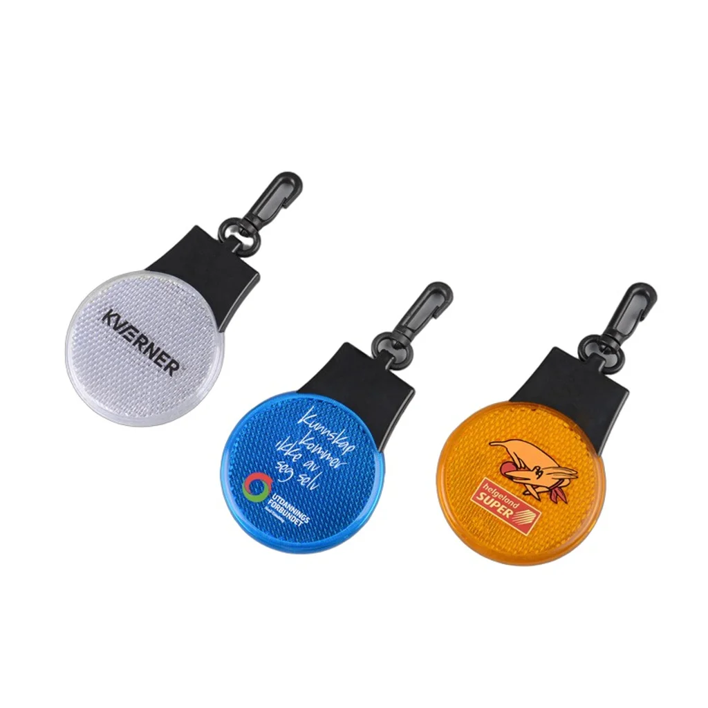 Hovedproduktbilde for 25-47-xd-1244 Lindebro Clip-on Refleks med LED-lys