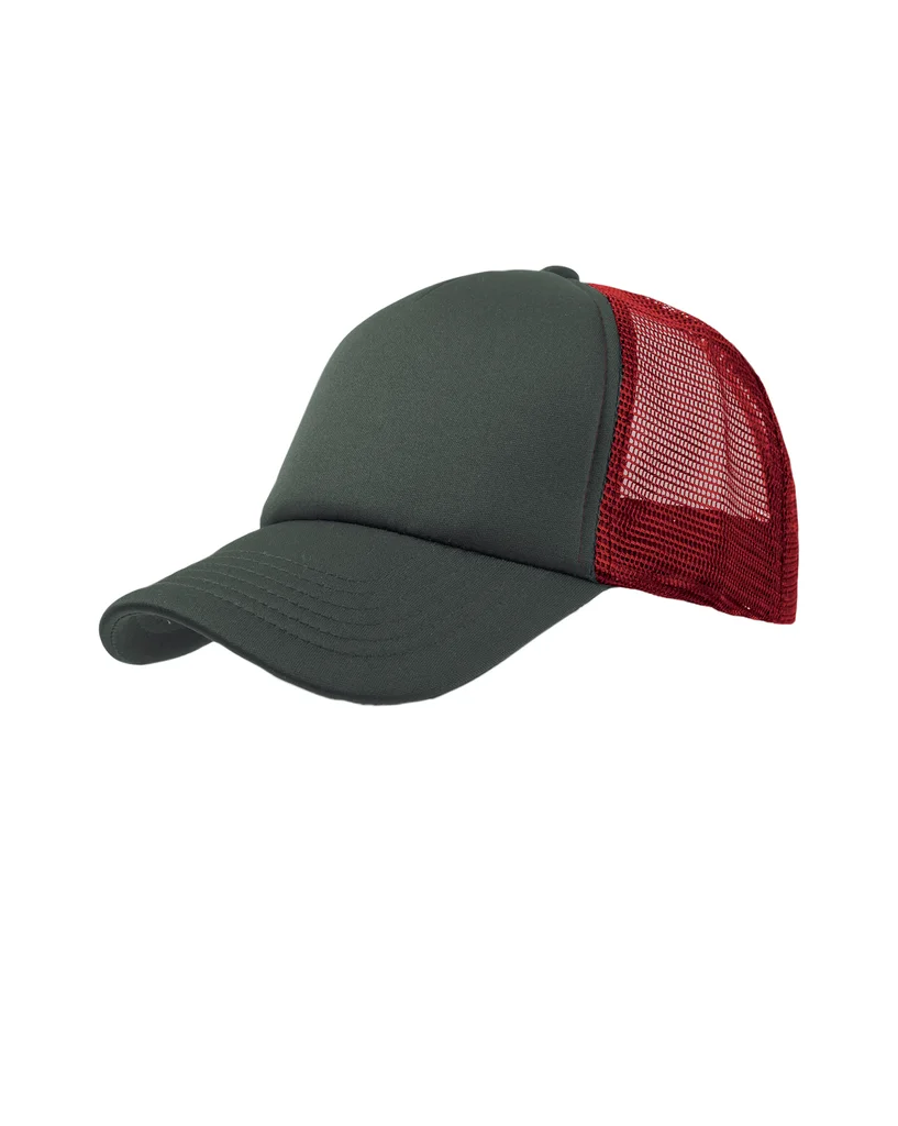 Hovedproduktbilde for Grey/Red Atlantis Rapper Caps
