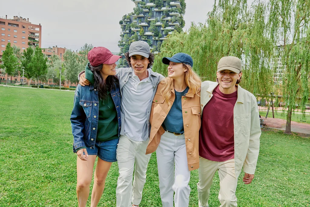 Hovedproduktbilde for Aquamarine Atlantis Dad Hat-S Resirkulert/Økologisk Bomull Caps