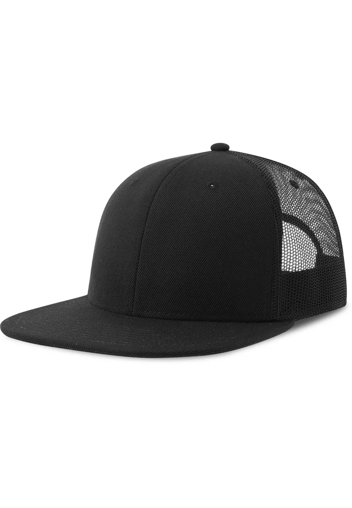 Hovedproduktbilde for Black Atlantis Snap Mesh-S (Xtra) RPET Caps
