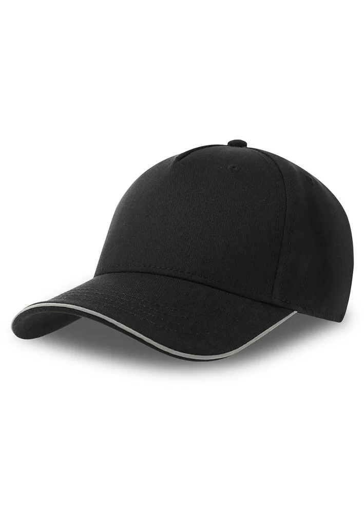 Hovedproduktbilde for Black Atlantis Reflect-S (XTRA) RPET Caps med Refleksbrem