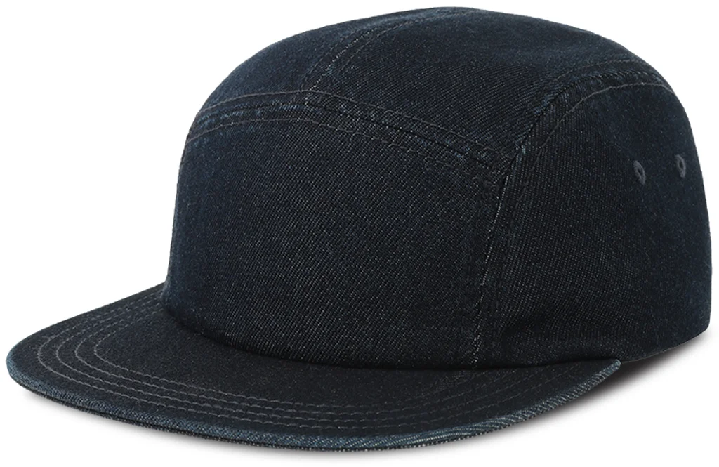Hovedproduktbilde for Dark Denim Atlantis Ruby Resirkulert Bomull Denim  Caps