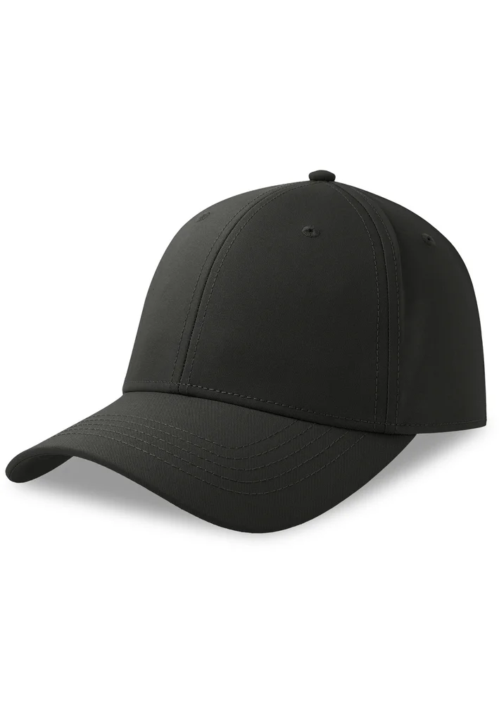 Hovedproduktbilde for Black Atlantis Pitch Resirkulert Polyester Caps