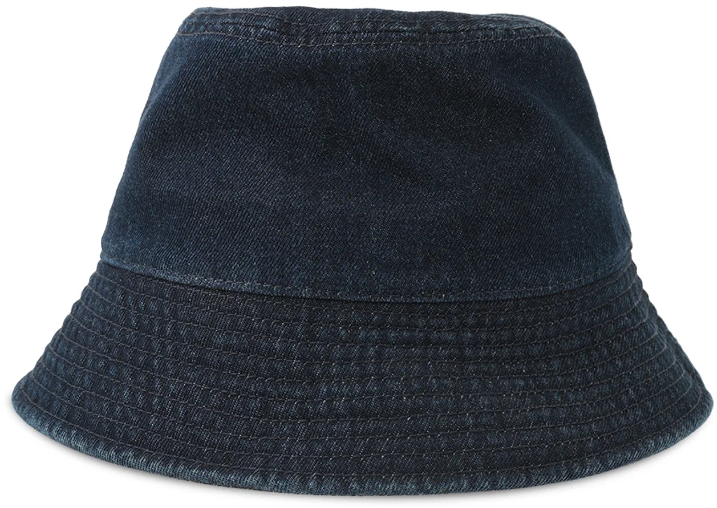 Hovedproduktbilde for Dark Denim Atlantis Dana Resirkulert Bomull Denim Bøttehatt