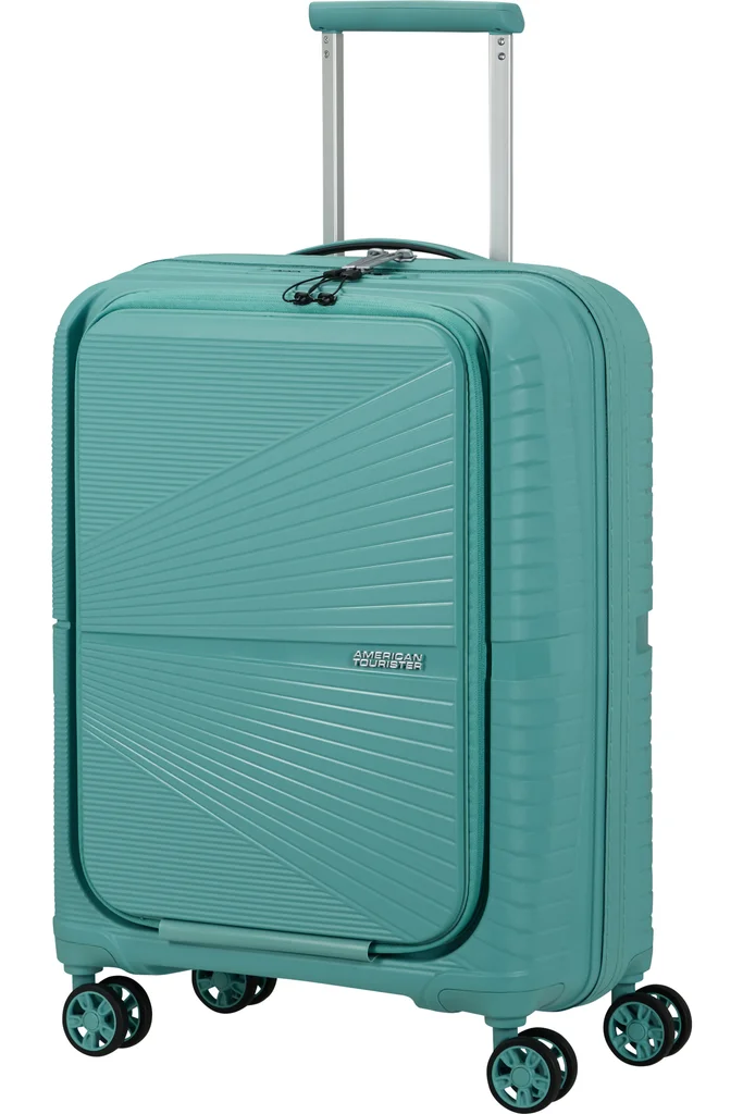 Hovedproduktbilde for Dusty Turquoise American Tourister Airconic Koffert med 4 hjul 55 cm