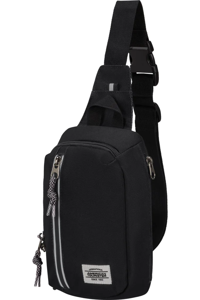 Hovedproduktbilde for Black American Tourister Brightup Sling Bag