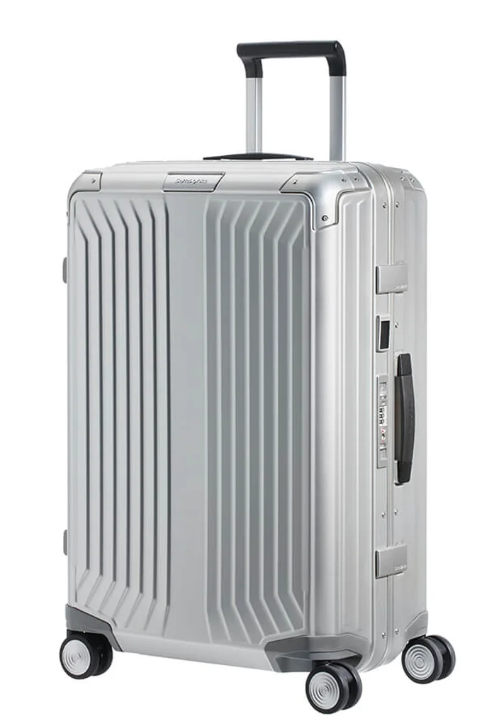 Hovedproduktbilde for Alu Samsonite Lite-Box Alu Koffert med 4 Hjul 69 cm