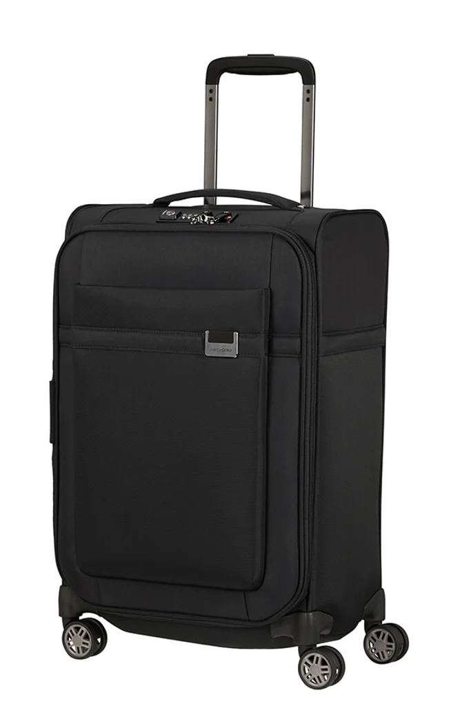 Hovedproduktbilde for Black Samsonite Airea Utvidbar Koffert med 4 Hjul 55 x 35 cm